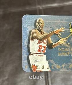 1997-98 NBA Hoops Frequent Flyer #4 Michael Jordan Basketball Card Near Mint