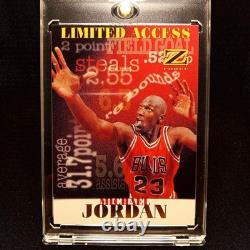 1997-98 Skybox Z-Force Limited Access Michael Jordan #6 4/10 RARE 1720 PACKS
