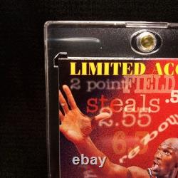 1997-98 Skybox Z-Force Limited Access Michael Jordan #6 4/10 RARE 1720 PACKS