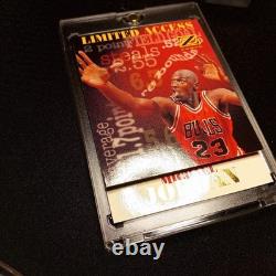 1997-98 Skybox Z-Force Limited Access Michael Jordan #6 4/10 RARE 1720 PACKS