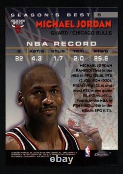 1997-98 Topps Chrome Season's Best Shooting Stars Michael Jordan #6
