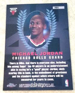 1997-98 Topps Chrome Topps 40 Complete Basketball Set Michael Jordan Shaq + No#7