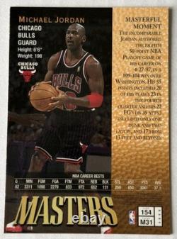 1997-98 Topps Finest Rare Gold Michael Jordan #154