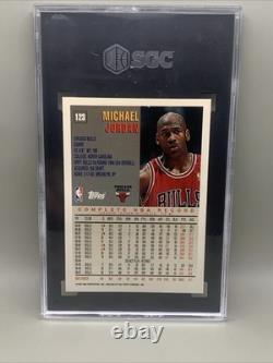 1997-98 Topps Michael Jordan #123 Graded Gem Mint 10 See Pics Free Shipping