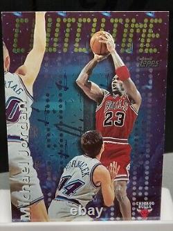 1997-98 Topps Michael Jordan Clutch Time Chicago Bulls Insert #ct1
