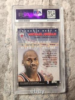 1997-98 Topps Season's Best Shooting Stars Michael Jordan #6 PSA 6