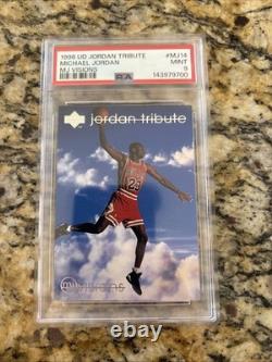1997-98 Upper Deck Michael Jordan Tribute Michael Jordan #MJ14 PSA9