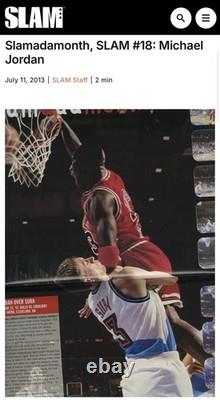 1997 Cavs vs Bulls Ticket Jordan Dunk On Bobby Sura POP 1, Only 3 Higher