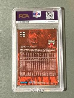 1997 Flair Showcase Michael Jordan Row 3 #1 PSA 8 NM-MT Bulls