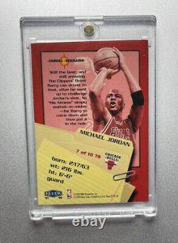 1997 Fleer Michael Jordan Thrill Seekers #7 Bulls Rare Insert Chicago Bulls