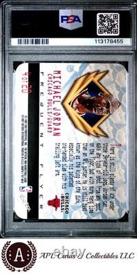 1997 Hoops Frequent Flyer Club #4 Michael Jordan PSA 9