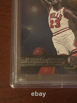 1997 Metal Universe Michael Jordan PSA 9 MINT #23 Skybox GORGEOUS Looks Perfect