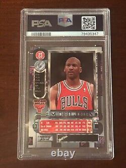 1997 Metal Universe Michael Jordan PSA 9 MINT #23 Skybox GORGEOUS Looks Perfect