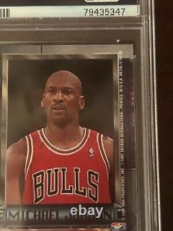 1997 Metal Universe Michael Jordan PSA 9 MINT #23 Skybox GORGEOUS Looks Perfect