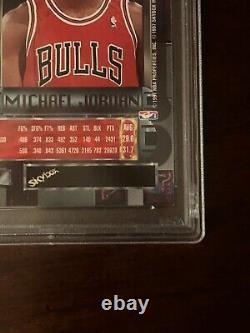 1997 Metal Universe Michael Jordan PSA 9 MINT #23 Skybox GORGEOUS Looks Perfect