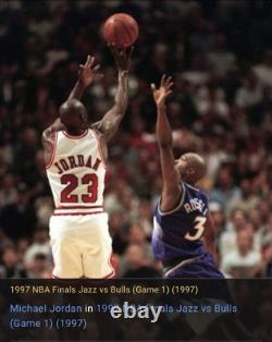 1997 NBA Finals Jordan Ticket 1st/Only BUZZER BEATER In Finals! 1 of Record 9