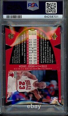 1997 SPx #5 Michael Jordan PSA 9 Mint NBA Chicago Bulls HOF Holoview Die-Cut