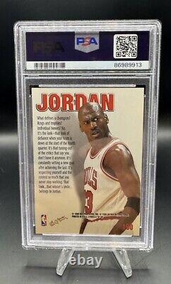 1997 Skybox Z-Force #190 Michael Jordan HOF Bulls PSA 10