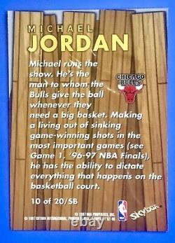 1997 Skybox Z-Force Michael Jordan Super Boss FREE FIRST CLASS SHIPPING