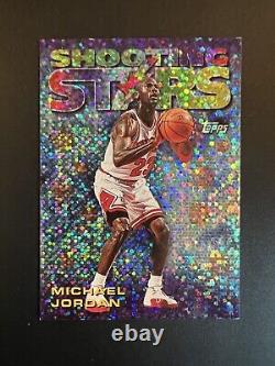 1997 Topps Basketball Michael Jordan Shooting Stars Season's Best 6 Bulls