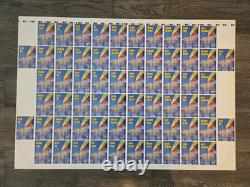 1997 Topps Stadium Club High Risers Basketball Uncut Sheet, Michael Jordan