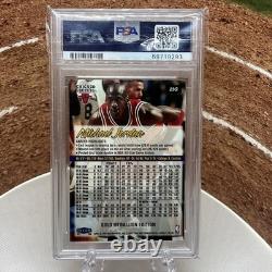 1997 ULTRA 23G GOLD MEDALLION MICHAEL JORDAN PSA 8 Chicago Bulls