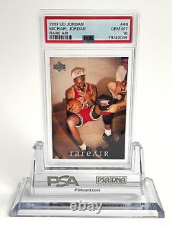 1997 Upper Deck Michael Jordan Rare Air #46 Chicago Bulls PSA 10