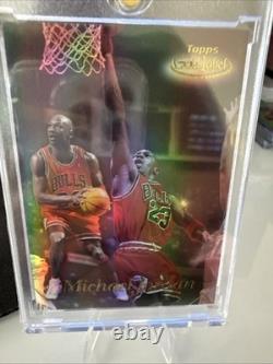 1998-99 Topps Gold Label Class 1 Basketball #GL1 Michael Jordan Card Nice