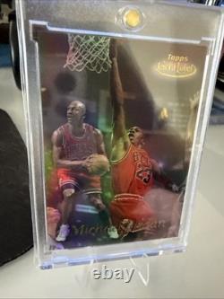 1998-99 Topps Gold Label Class 1 Basketball #GL1 Michael Jordan Card Nice