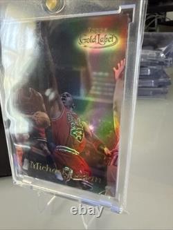 1998-99 Topps Gold Label Class 1 Basketball #GL1 Michael Jordan Card Nice
