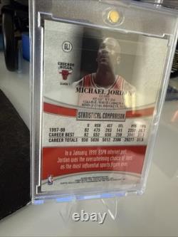 1998-99 Topps Gold Label Class 1 Basketball #GL1 Michael Jordan Card Nice