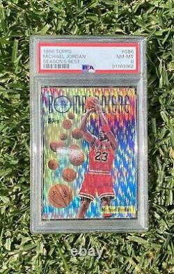 1998-99 Topps Michael Jordan Season's Best Bombardiers #SB6 PSA 8