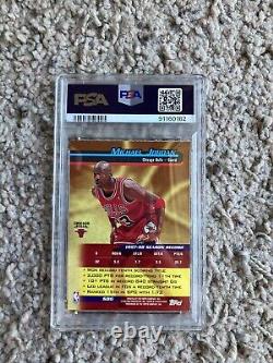 1998-99 Topps Michael Jordan Season's Best Bombardiers #SB6 PSA 8