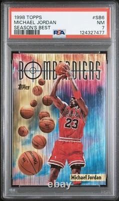1998-99 Topps Season's Best Bombardiers Michael Jordan #SB6 PSA 7 Rare