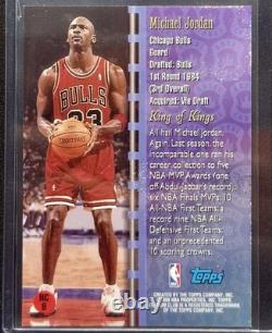 1998-99 Topps Stadium Club Royal Court Michael Jordan #RC9 King Of Kings Bulls