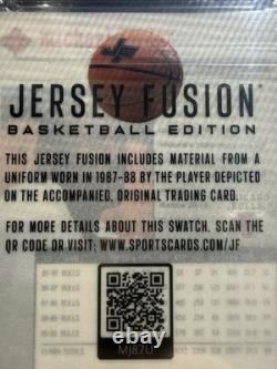 1998-99 Upper Deck Black Diamond Michael Jordan #6 Jersey Fusion