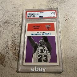 1998 Fleer Tradition Michael Jordan Vintage'61 Variation #23 Graded Psa 9 Mint