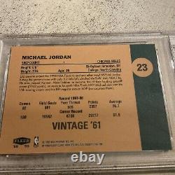 1998 Fleer Tradition Michael Jordan Vintage'61 Variation #23 Graded Psa 9 Mint