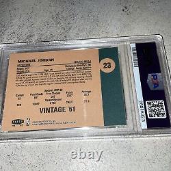 1998 Fleer Tradition Michael Jordan Vintage'61 Variation #23 Graded Psa 9 Mint