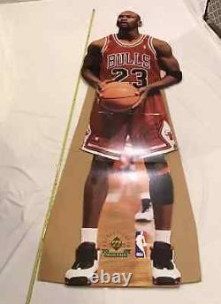 1998 NBA Officially Licensed MICHAEL JORDAN Life-Size 6-6 Stand Up-Autographed