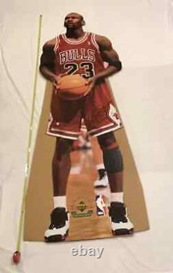 1998 NBA Officially Licensed MICHAEL JORDAN Life-Size 6-6 Stand Up-Autographed