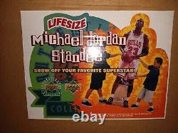 1998 NBA Officially Licensed MICHAEL JORDAN Life-Size 6-6 Stand Up-Autographed