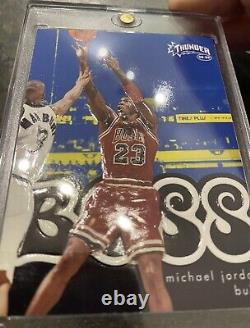 1998 Skybox Thunder Boss Michael Jordan Chicago Bulls NBA Basketball Insert Card