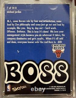 1998 Skybox Thunder Boss Michael Jordan Chicago Bulls NBA Basketball Insert Card