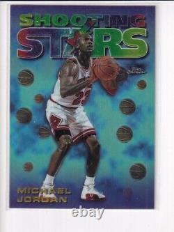 1998 Topps Chrome Shooting Stars #6 Michael Jordan Chicago Bulls HOF CLEAN