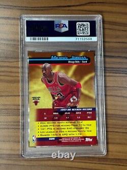 1998 Topps Michael Jordan Season's Best Bombardiers #SB6 PSA 7 GOAT Invest Now