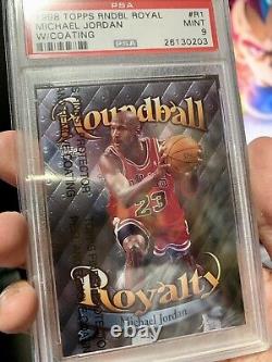 1998 Topps Roundball Royalty Michael Jordan #R1 PSA 9 MINT NBA Chicago Bulls