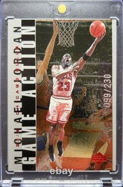 1998 UD Living Legend Game Action Silver G21 MICHAEL JORDAN #099/230 RARE