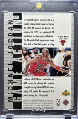 1998 UD Living Legend Game Action Silver G21 MICHAEL JORDAN #099/230 RARE