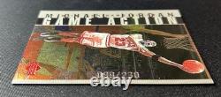 1998 UD Living Legend Game Action Silver G21 MICHAEL JORDAN #099/230 RARE